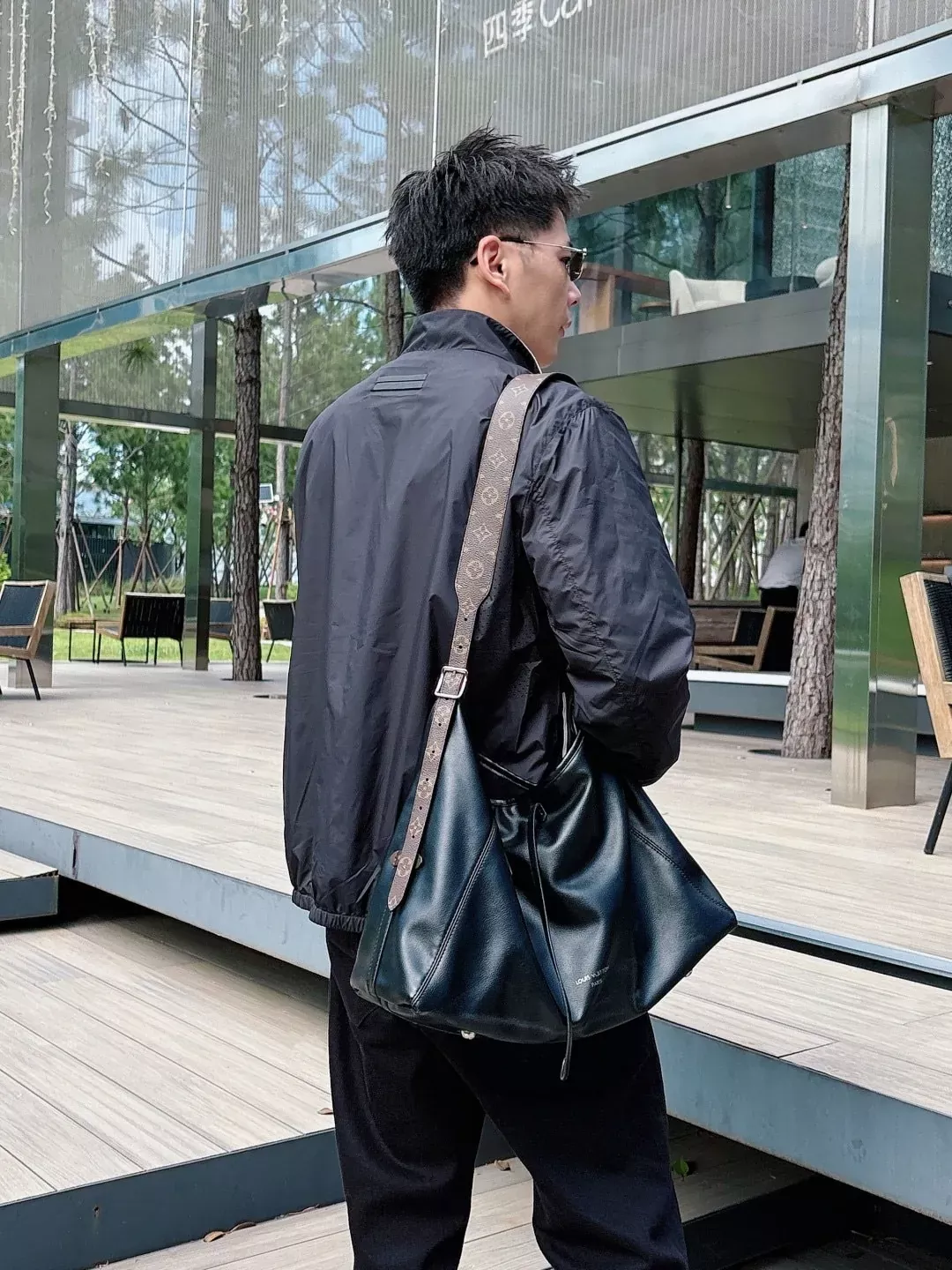 제냐 텐셀 혼방 방풍 스탠드칼라 남녀공용 집업 재킷 상세 이미지 30