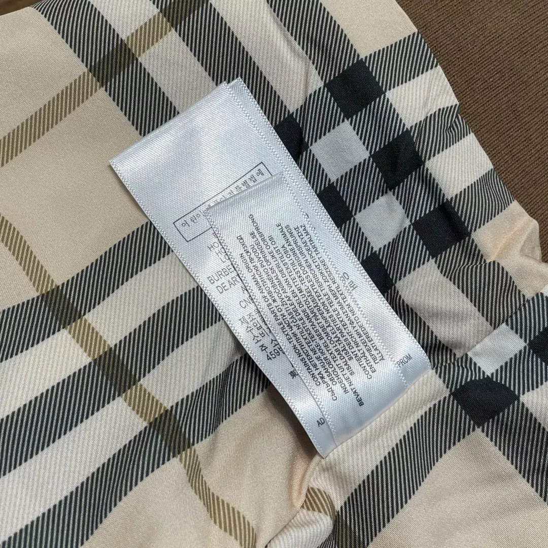 버버리 울 하링턴 스탠드칼라 남녀공용 집업 재킷 상세 이미지 20