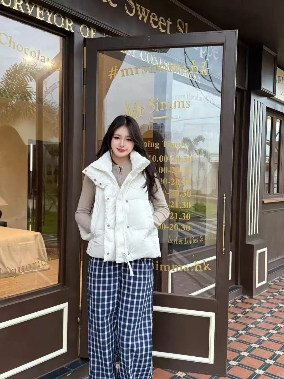 캐나다구스 후드 하이넥 패딩 여성용 패딩 조끼 상세 이미지 27