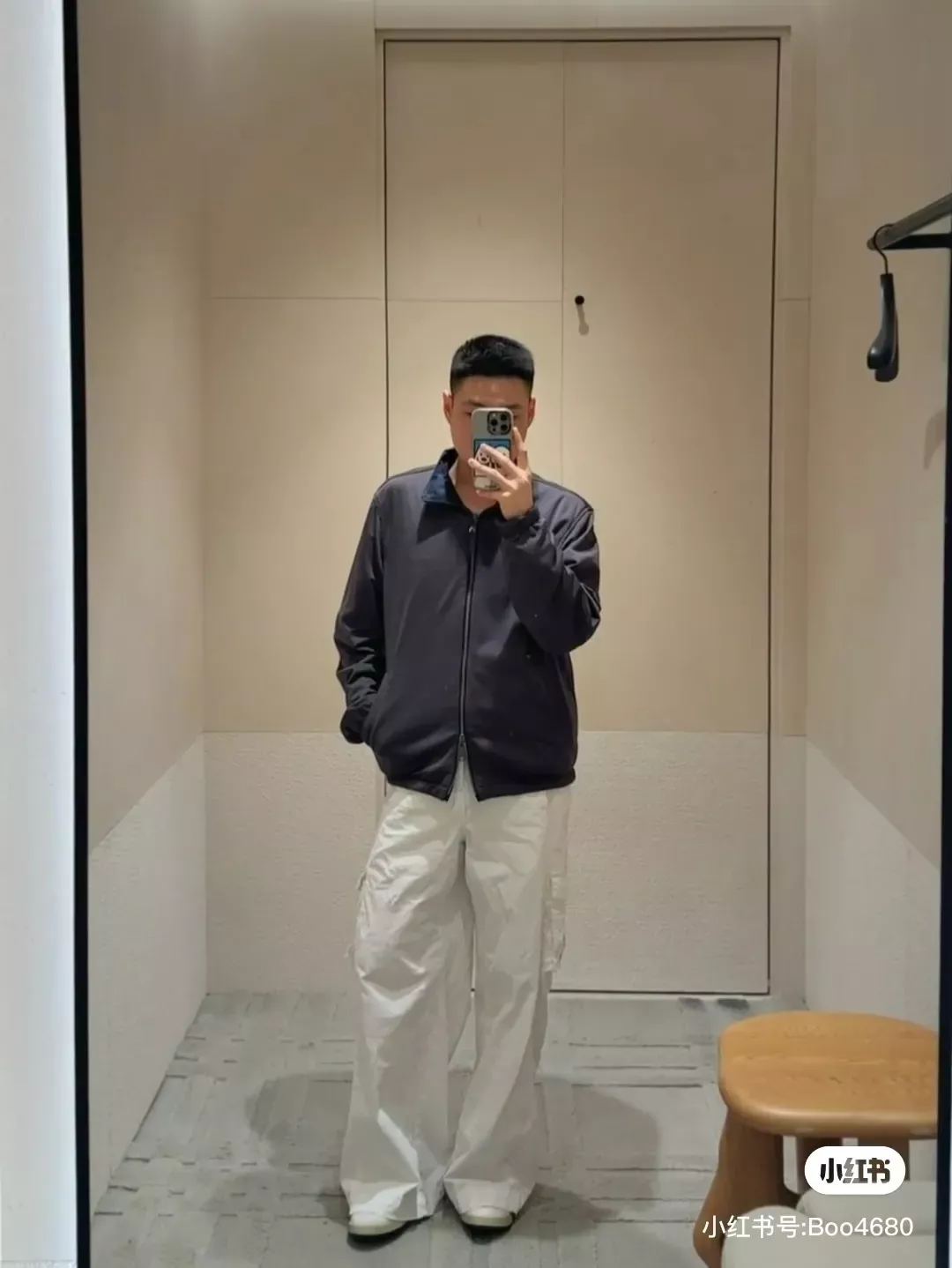버버리 양면 방풍 스탠드칼라 남녀공용 집업 재킷 상세 이미지 102