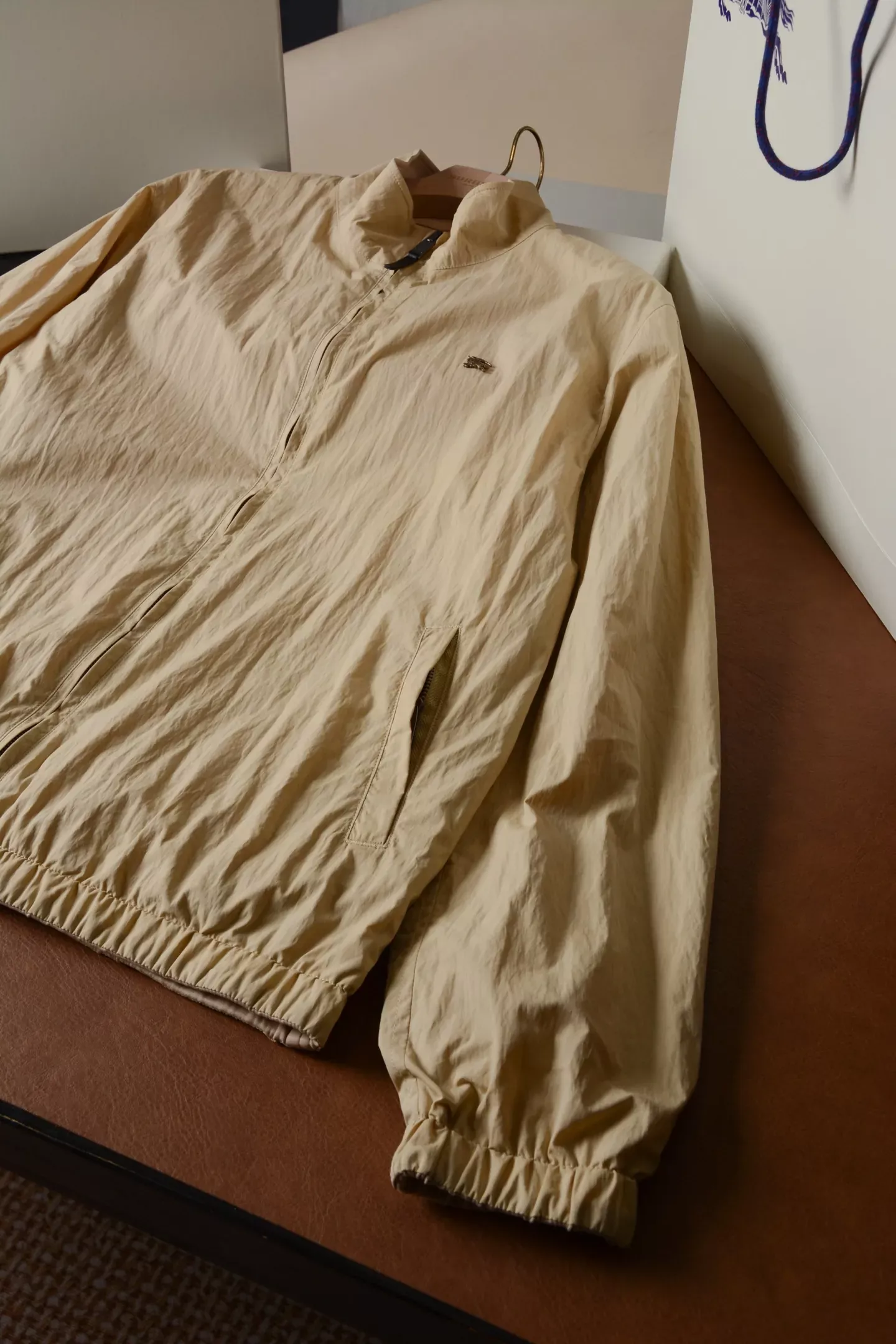 버버리 양면 방풍 스탠드칼라 남녀공용 집업 재킷 상세 이미지 40