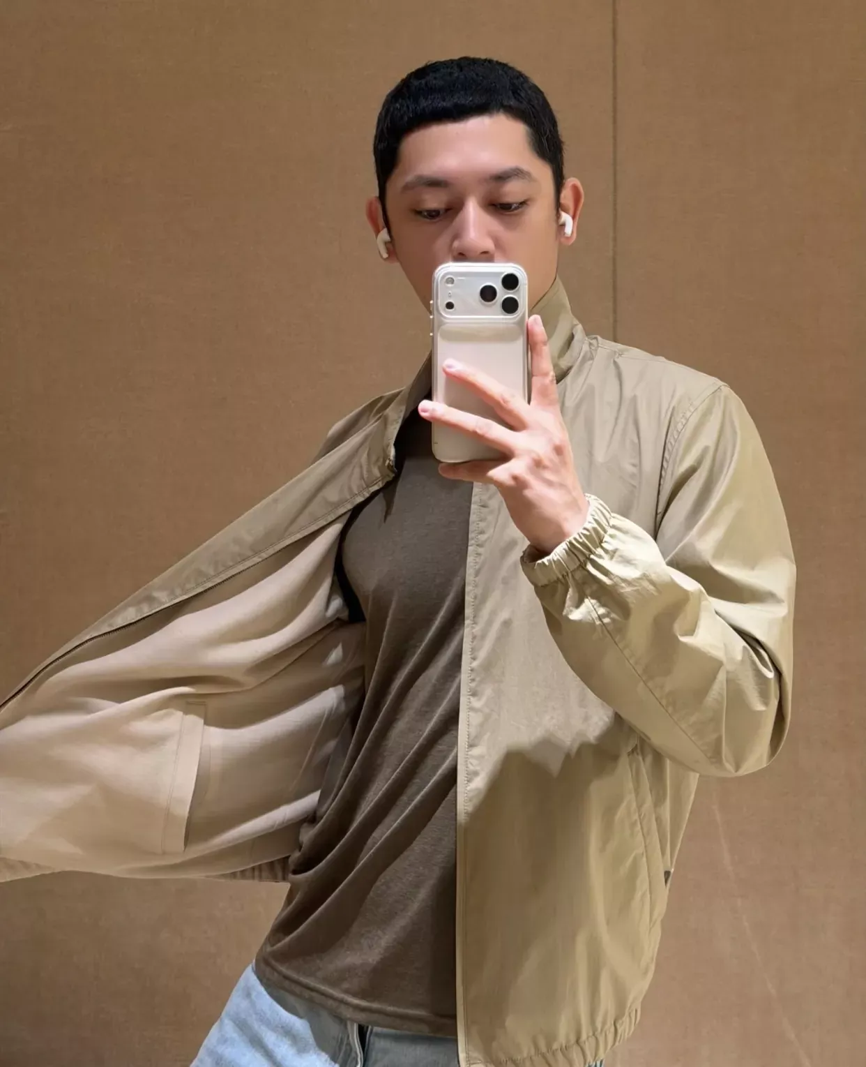 버버리 양면 방풍 스탠드칼라 남녀공용 집업 재킷 상세 이미지 94