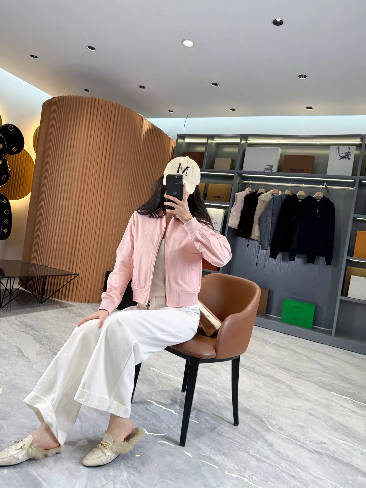 버버리 체크 칼라 슬림핏 여성용 집업 재킷 상세 이미지 96