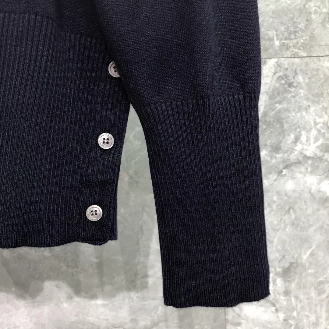 톰브라운 강아지 자수 포인트 남녀공용 긴소매 니트 상세 이미지 23
