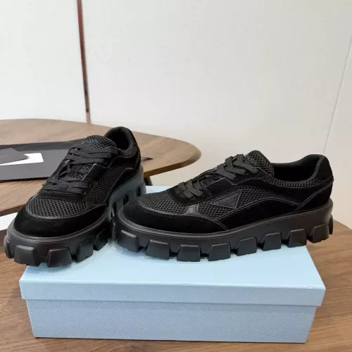 프라다 레이스 로우탑 메시 여성용 레이스 로우탑