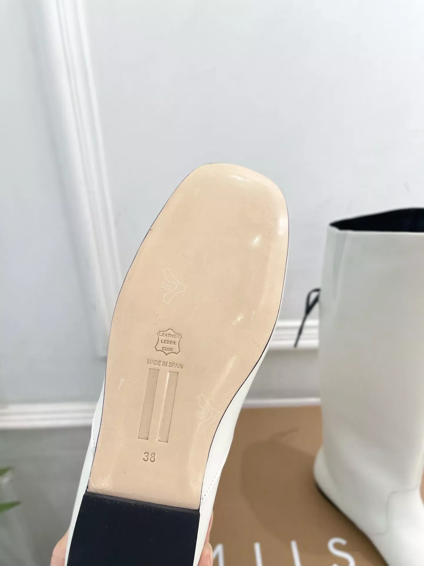 미스타 미니멀 슬립온 라이딩 여성용 롱 부츠 상세 이미지 9