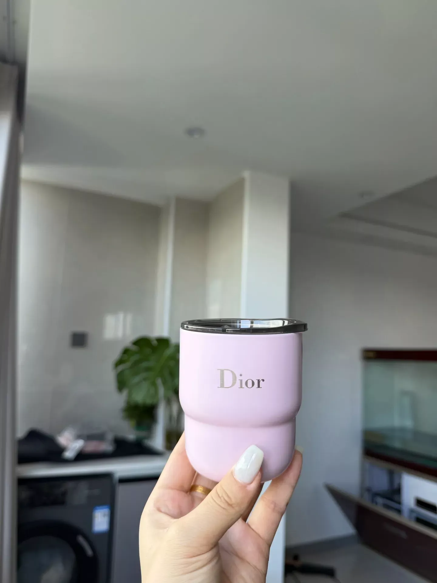 디올 벚꽃 핑크 미니 휴대용 텀블러 상세 이미지 7
