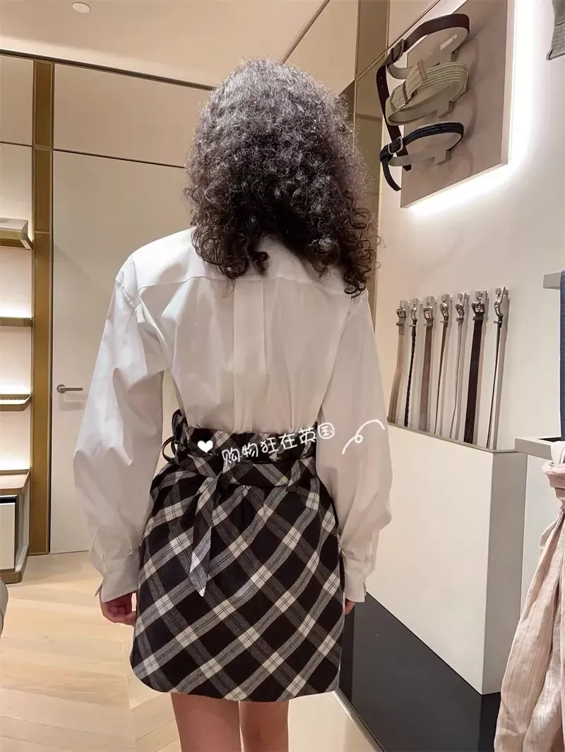 브루넬로쿠치넬리 탈부착 타이 클래식 여성용 긴소매 셔츠 상세 이미지 25