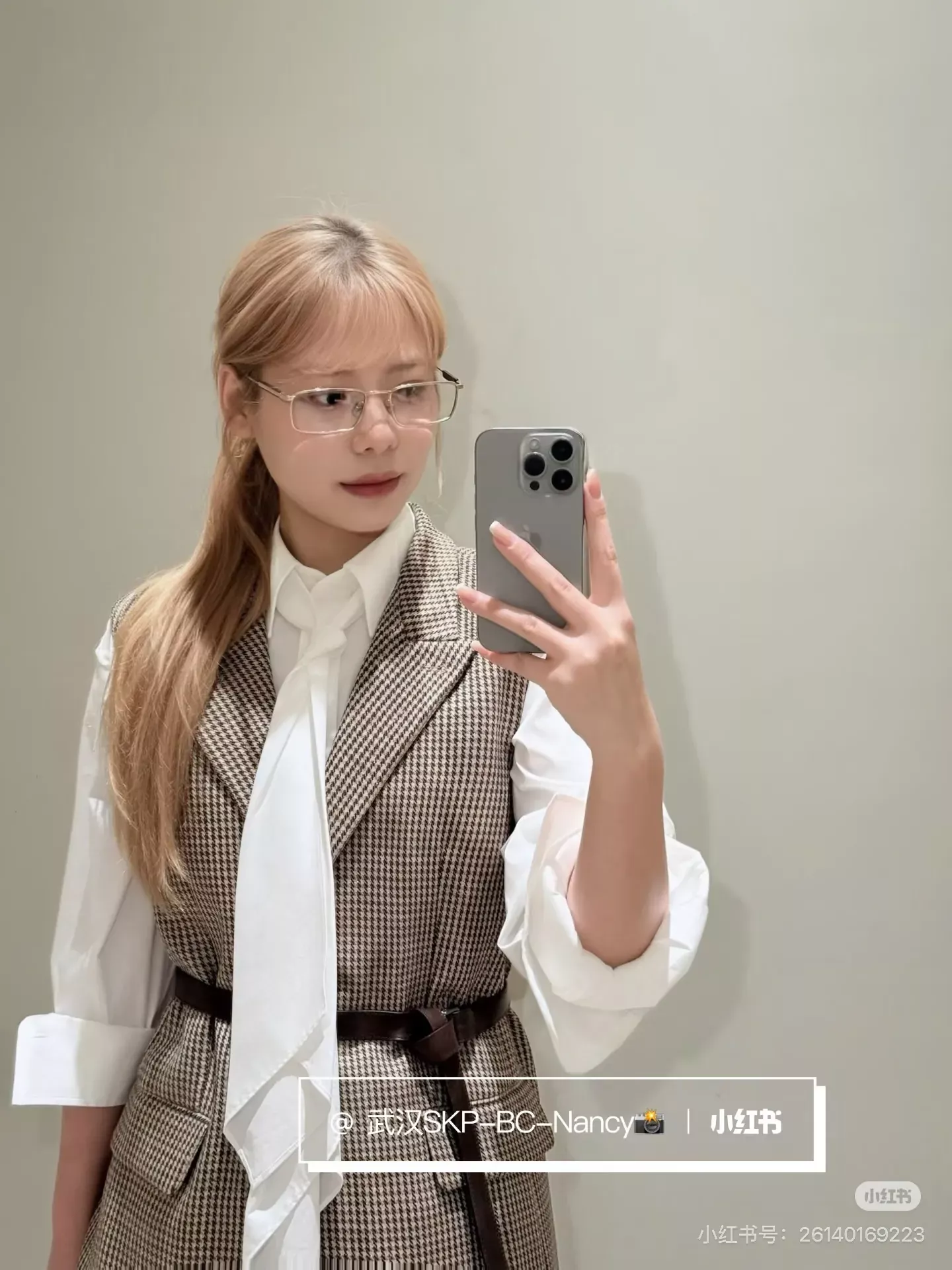 브루넬로쿠치넬리 천조격 울 혼방 벨트 여성용 버튼 조끼 상세 이미지 28