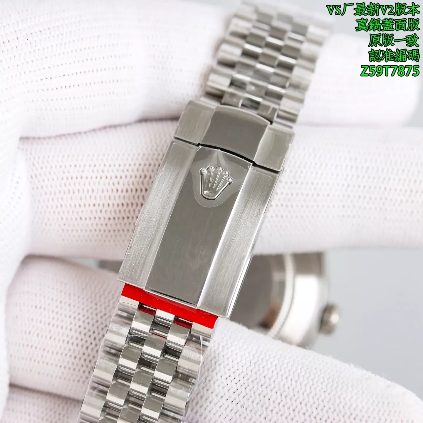 롤렉스 플루티드 베젤 41mm 남성용 메탈 시계 상세 이미지 18