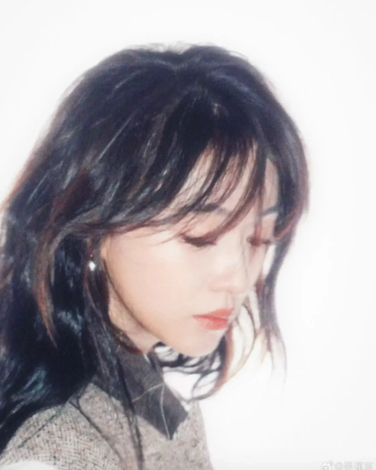 브루넬로쿠치넬리 체크 울 버튼 벨트 여성용 버튼 조끼 상세 이미지 18