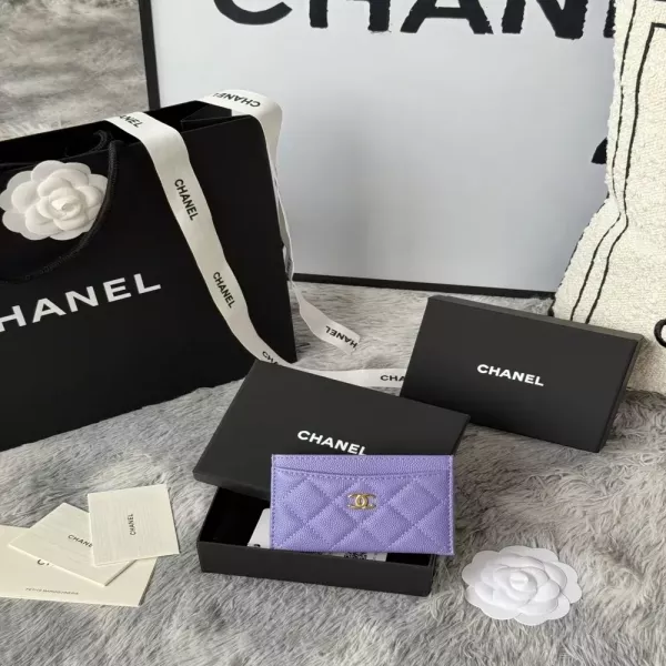 샤넬 클래식 퀼팅 슬림 카드 지갑