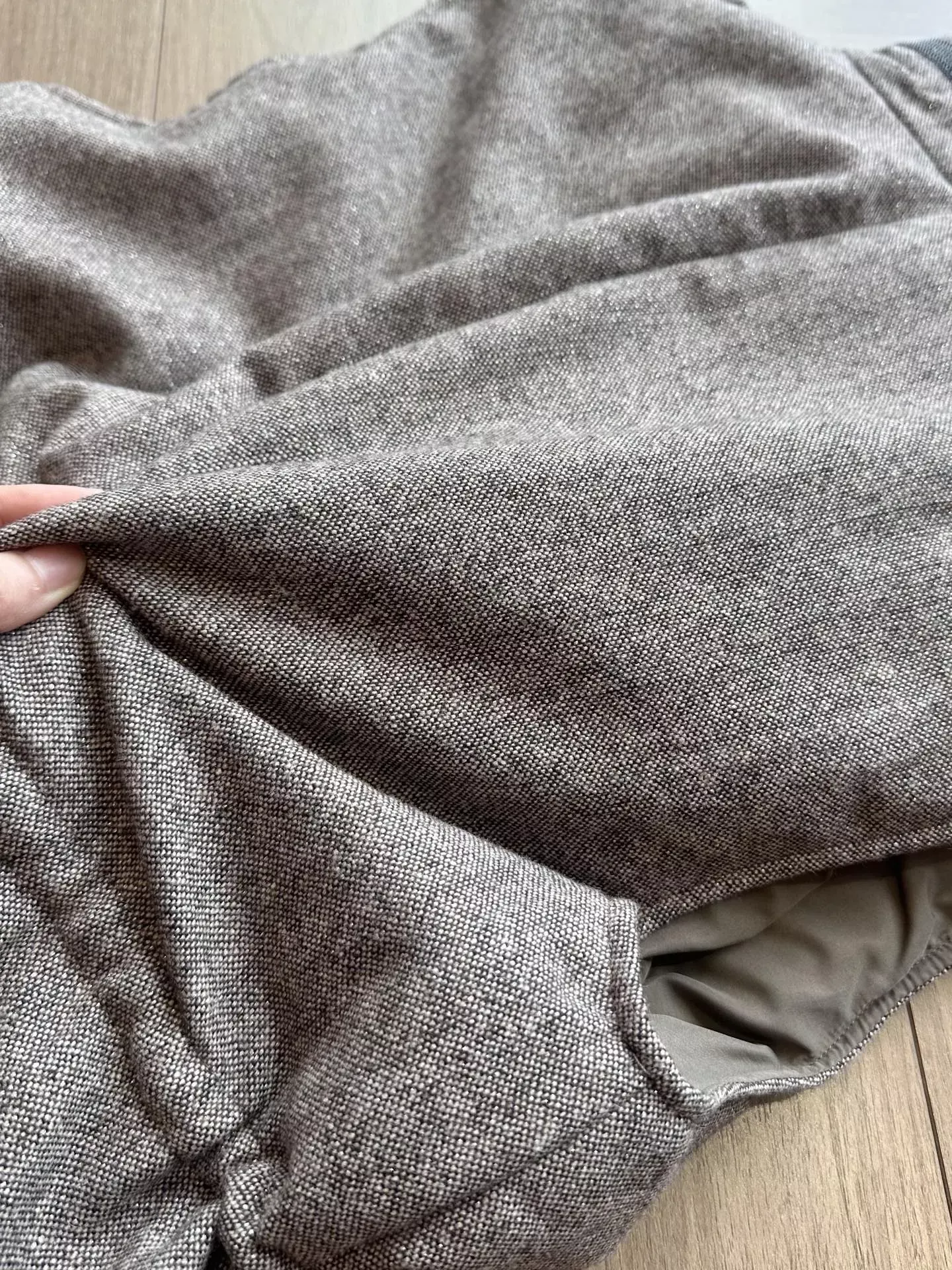 브루넬로쿠치넬리 울 혼방 구스다운 여성용 패딩 조끼 상세 이미지 45