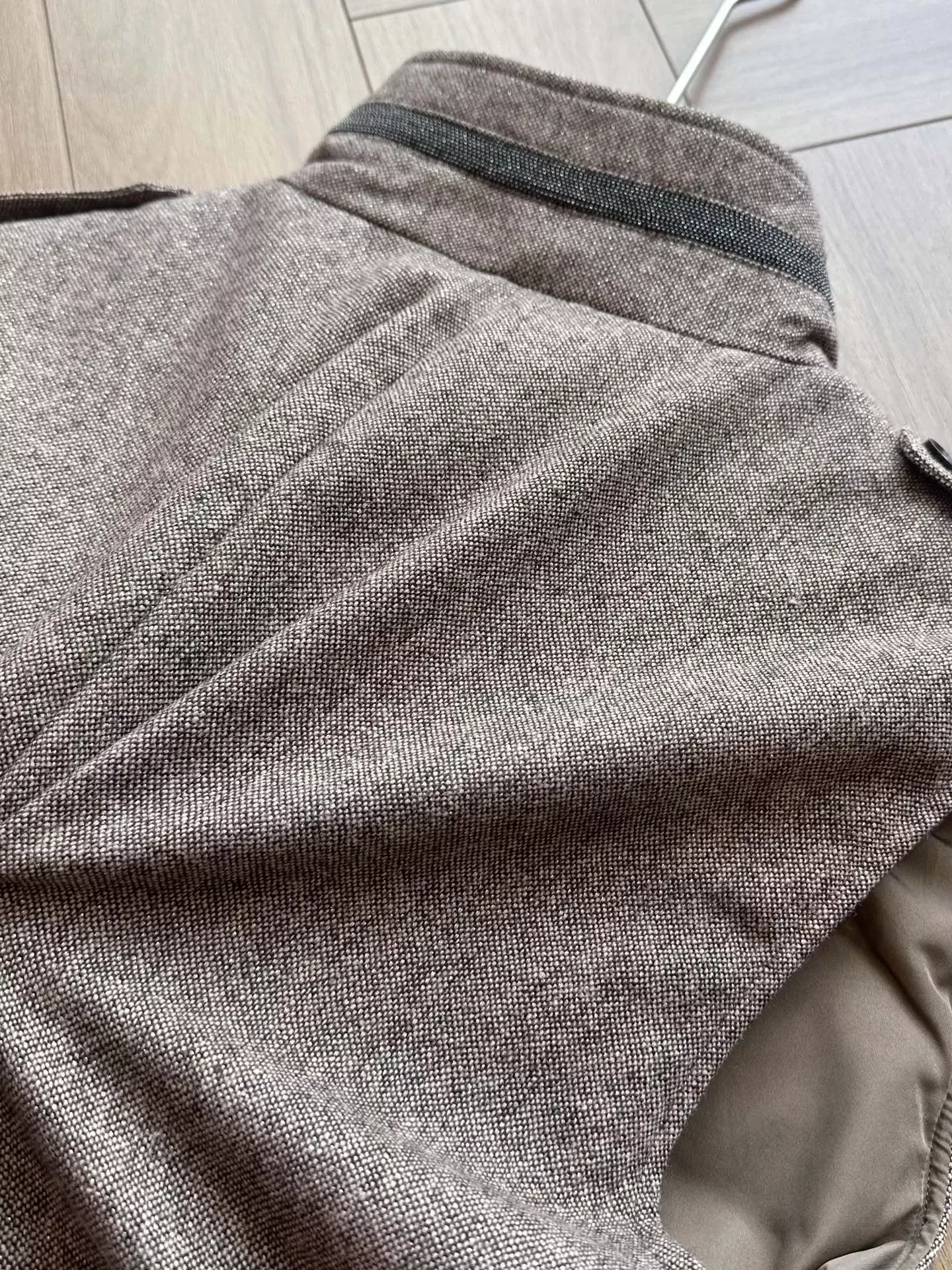 브루넬로쿠치넬리 울 혼방 구스다운 여성용 패딩 조끼 상세 이미지 46