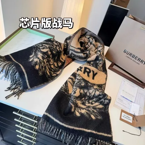 버버리 더블 페이스 캐시미어 머플러