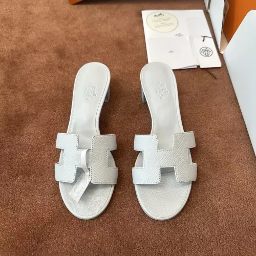 에르메스 에나멜 가죽 하이힐 여성용 토오픈 뮬