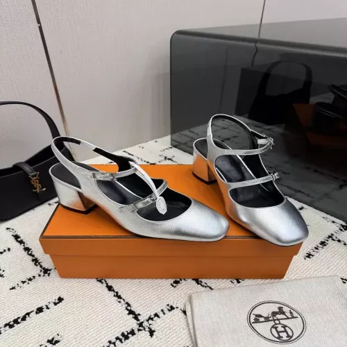 에르메스 켈리 버클 메리제인 여성용 펌프스 슬링백