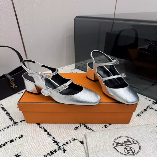 에르메스 켈리 버클 포인트 여성용 펌프스 슬링백