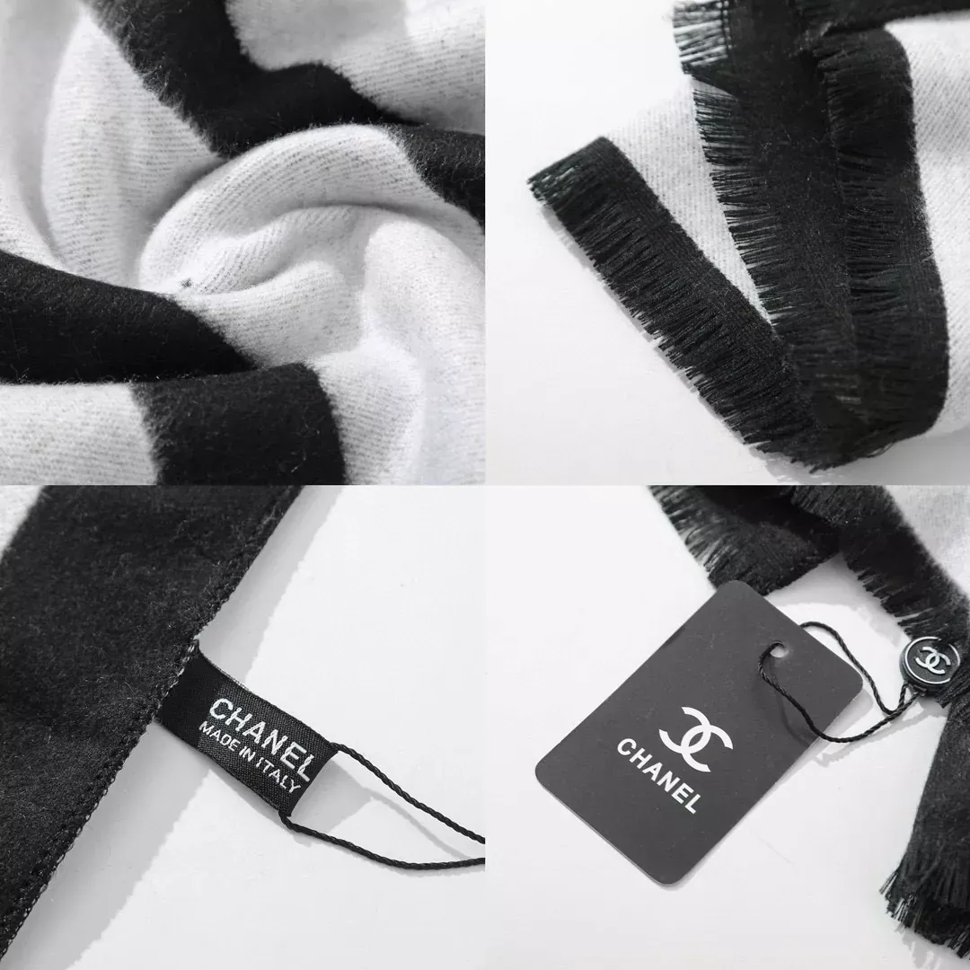 샤넬 더블 페이스 캐시미어 머플러 상세 이미지 9