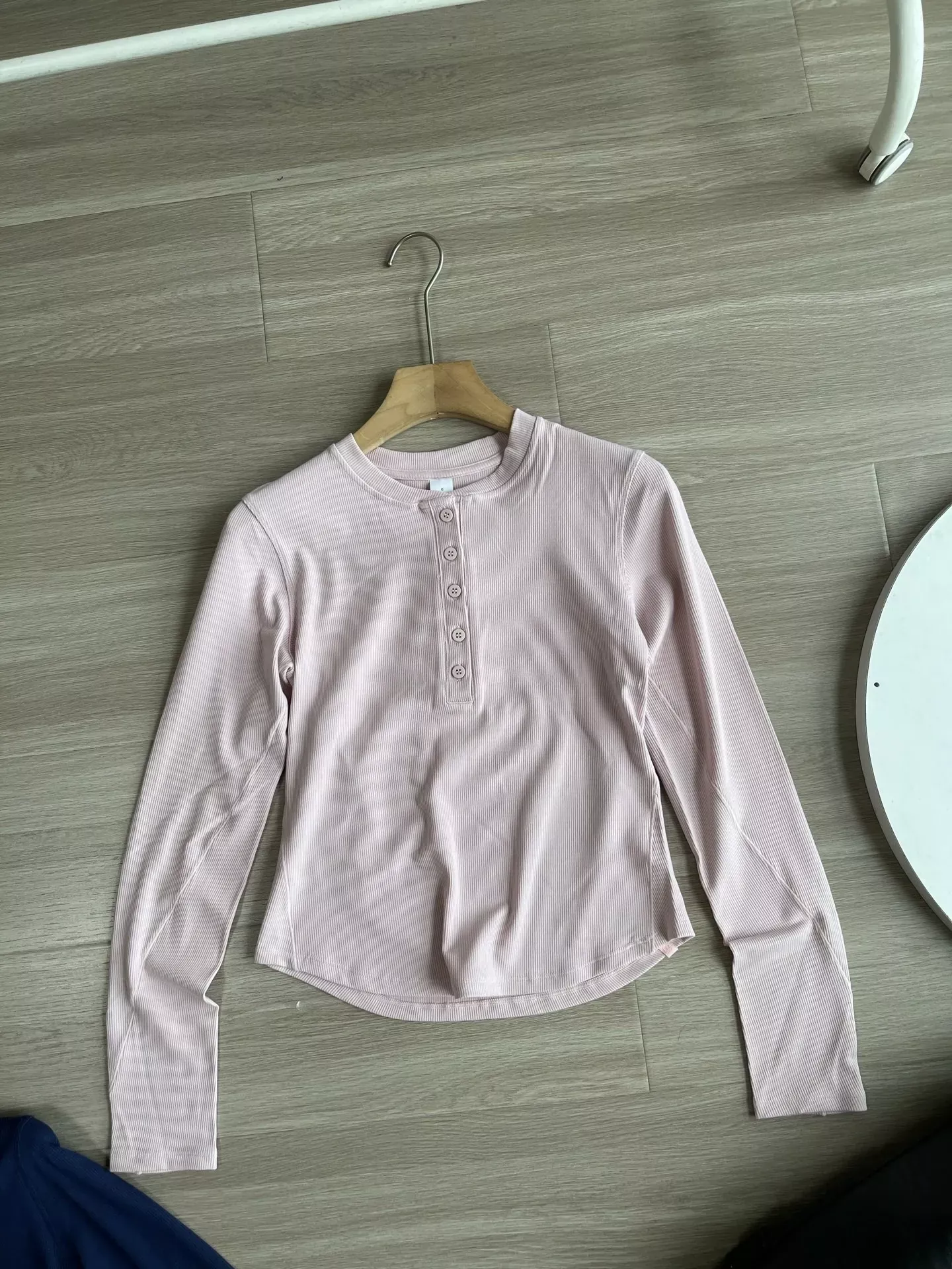 룰루레몬 모달 스판 슬림핏 여성용 긴소매 티셔츠 상세 이미지 2