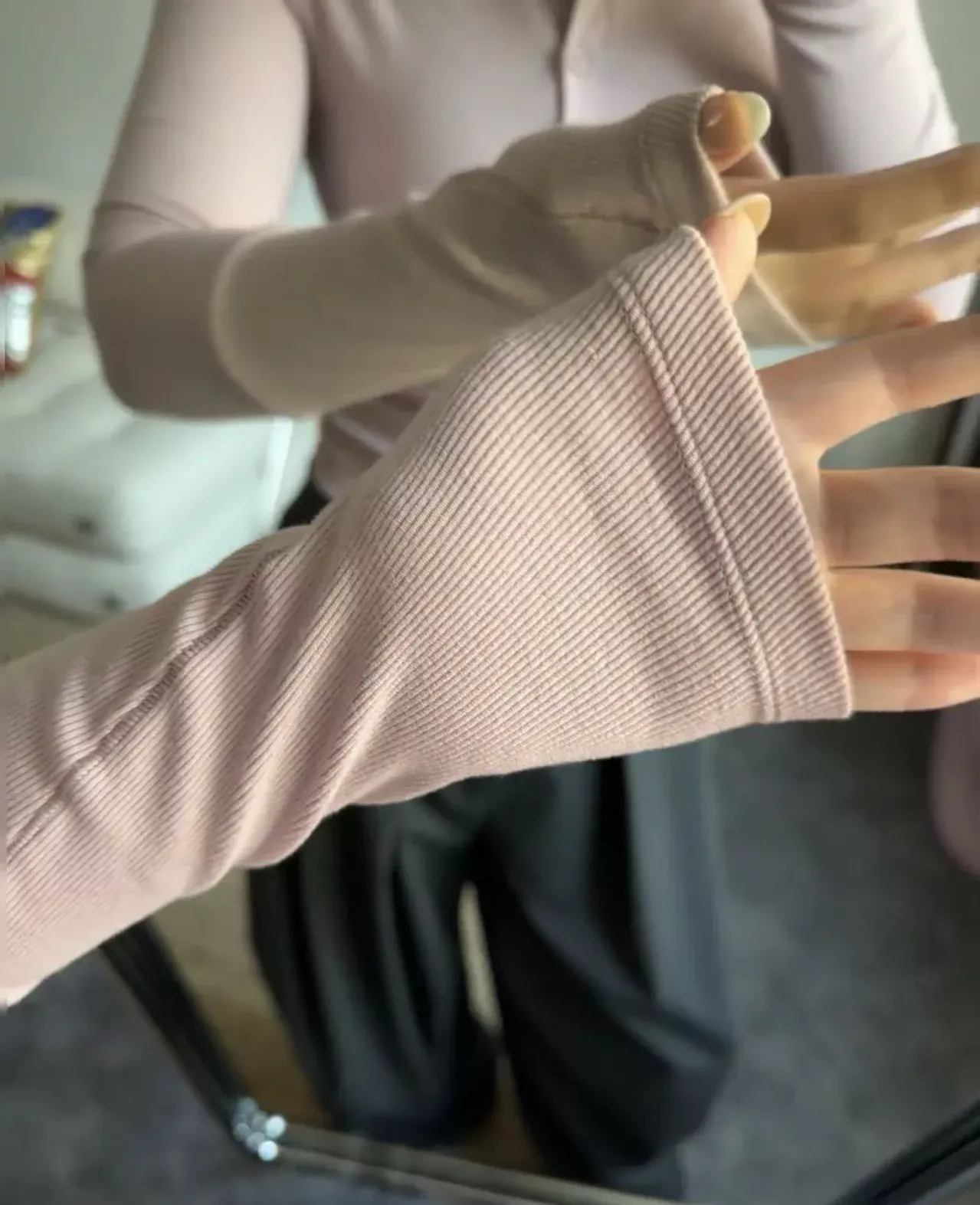 룰루레몬 모달 스판 슬림핏 여성용 긴소매 티셔츠 상세 이미지 24