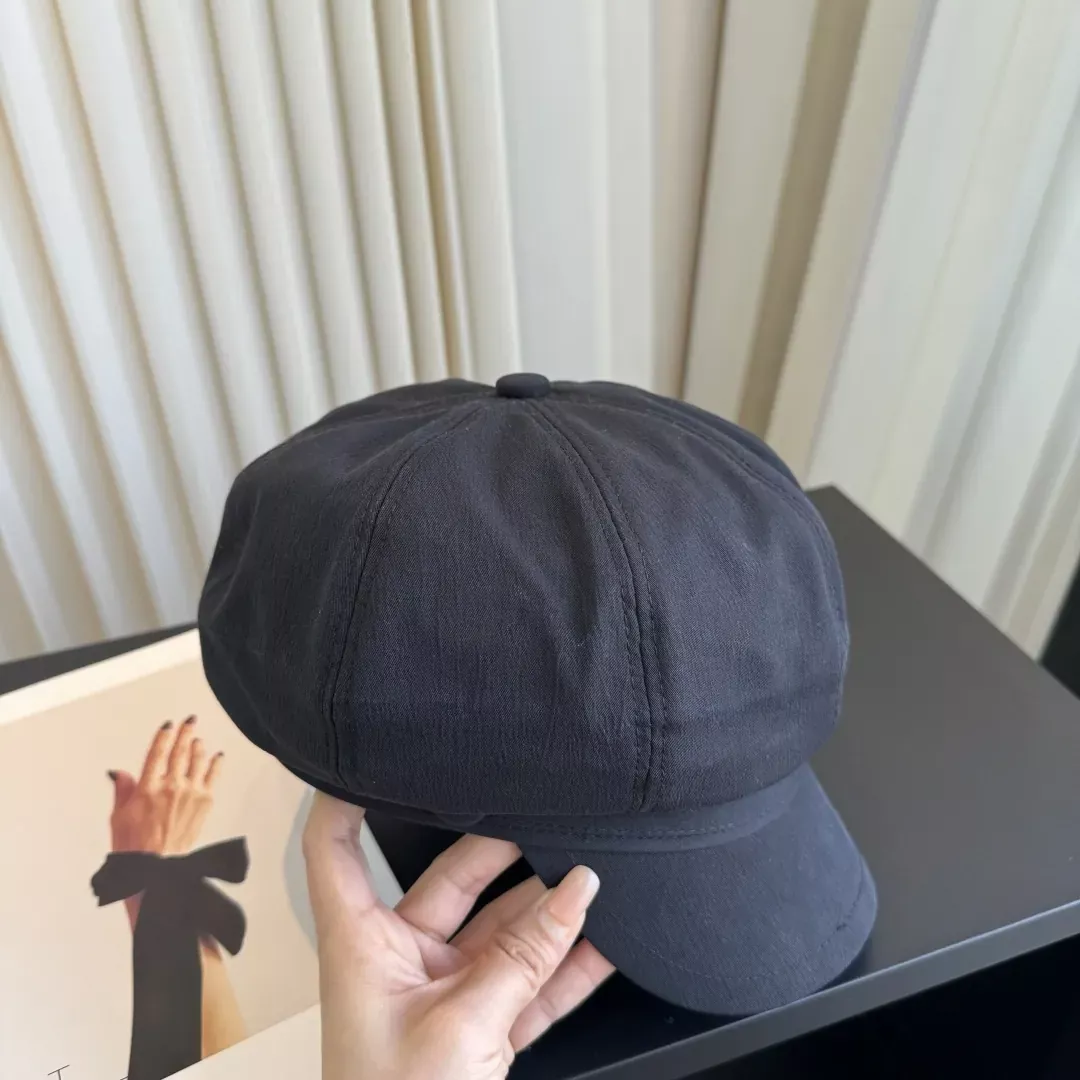 샤넬 군모 스타일 뉴스보이캡 모자 상세 이미지 5