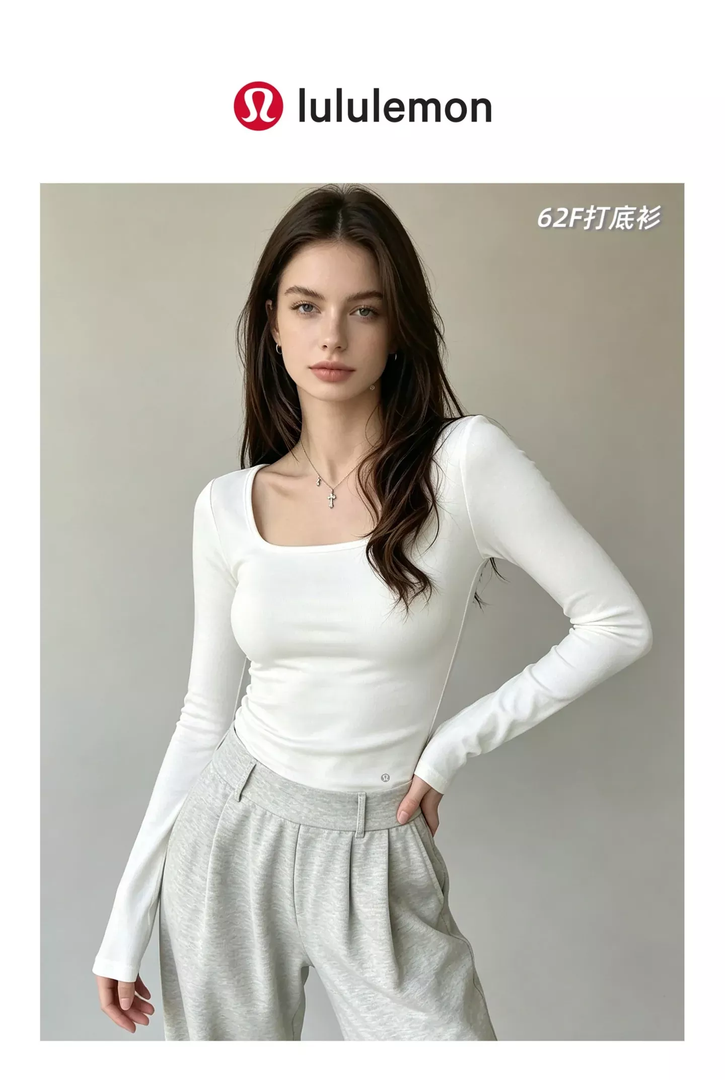 룰루레몬 방령 슬림핏 여성용 긴소매 티셔츠 상세 이미지 21