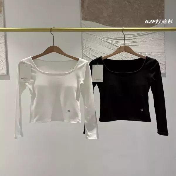 룰루레몬 방령 슬림핏 여성용 긴소매 티셔츠