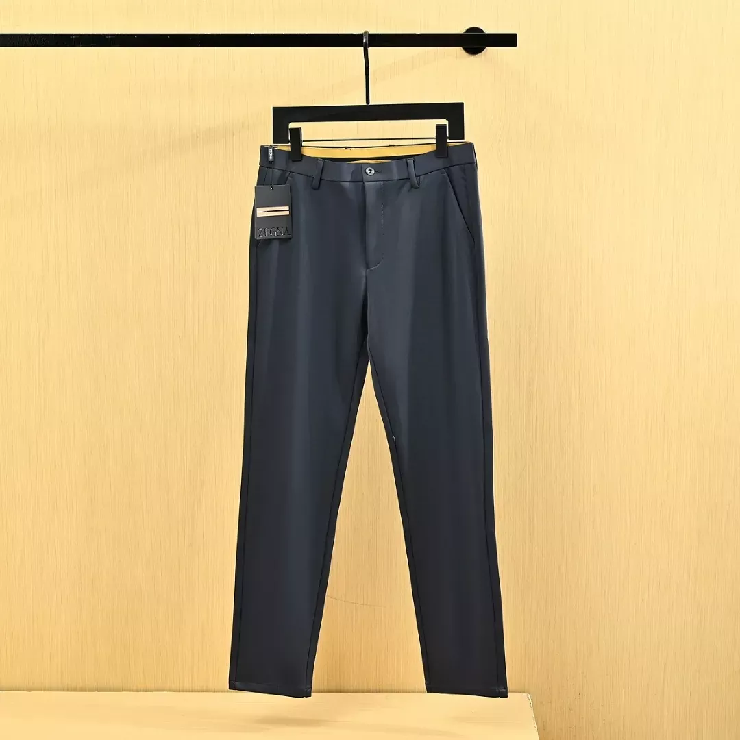제냐 스판 비즈니스 슬림핏 남녀공용 슬렉스 팬츠 상세 이미지 2