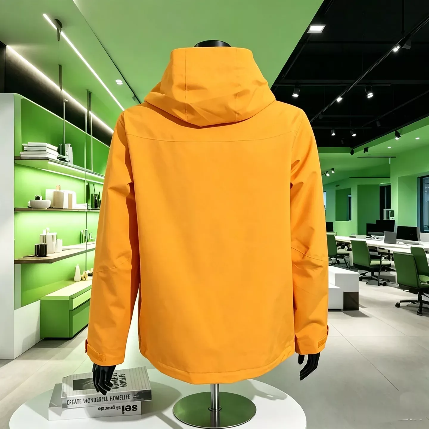카일라스 압접 방수 후드 남녀공용 후드 재킷 상세 이미지 6