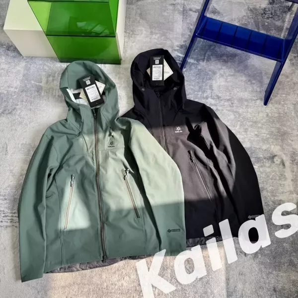 카일라스 기모 GTX 소프트쉘 남녀공용 후드 재킷