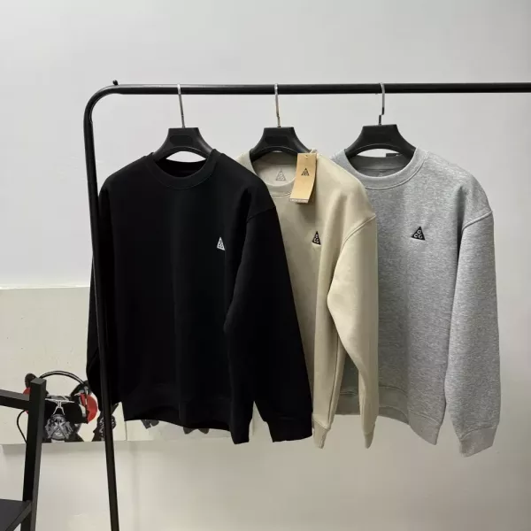나이키 기모 루즈핏 자수 남녀공용 맨투맨 티셔츠