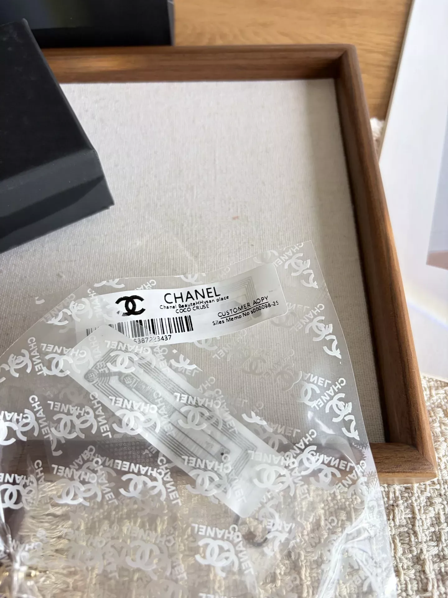 샤넬 블랙 더블C 링 후크 귀걸이 상세 이미지 50