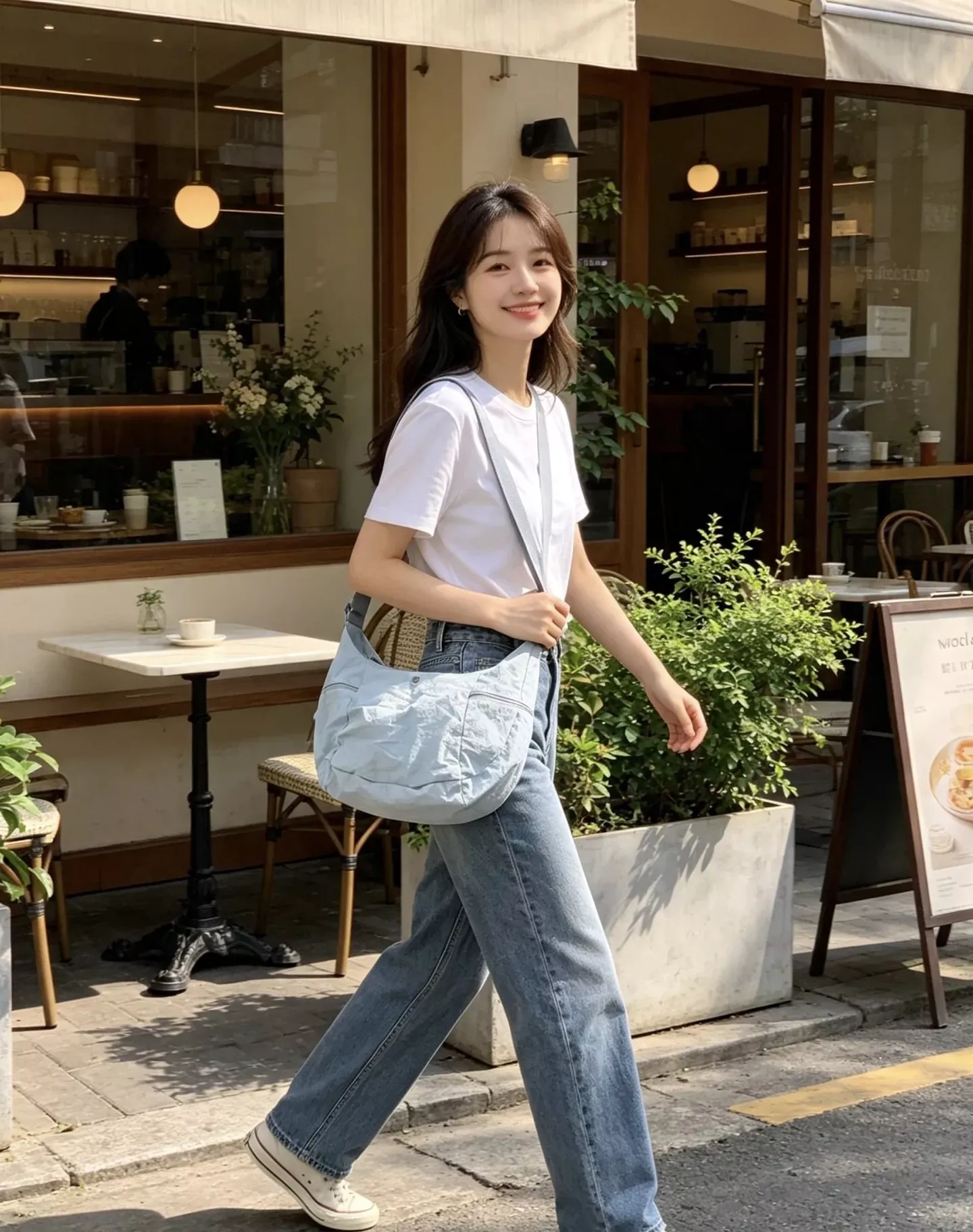 룰루레몬 나일론 초승달 멀티 수납 호보백 상세 이미지 31