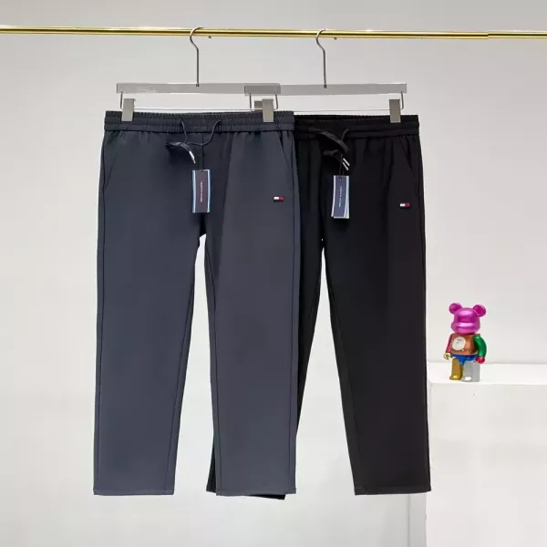 타미힐피거 밀크실 밴딩 와이드 남녀공용 트레이닝 팬츠