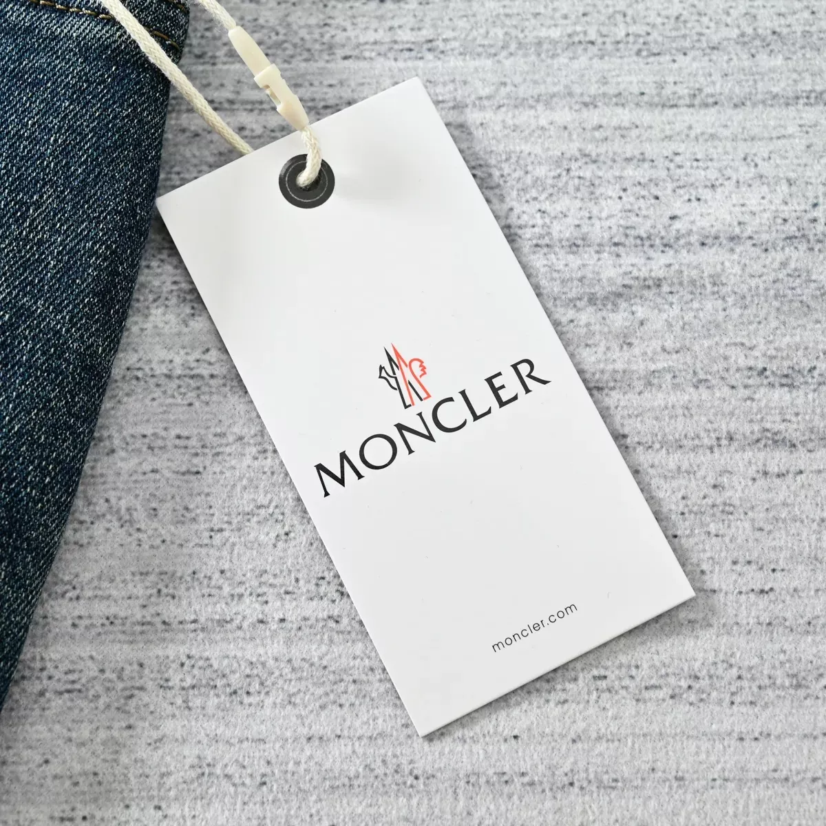 몽클레어 워싱 스트레이트 남녀공용 데님 팬츠 상세 이미지 16