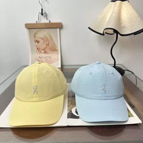온러닝 심플 캐주얼 자수 볼캡