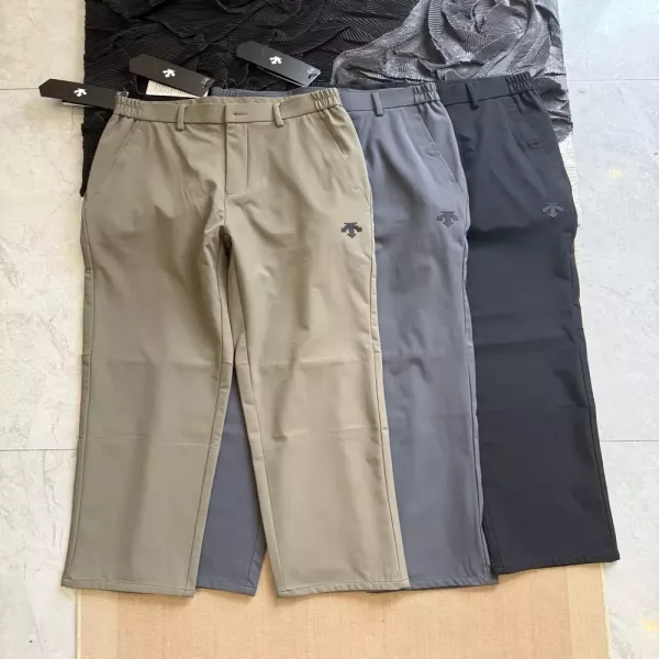 데상트 고탄력 직통핏 남녀공용 캐쥬얼 팬츠