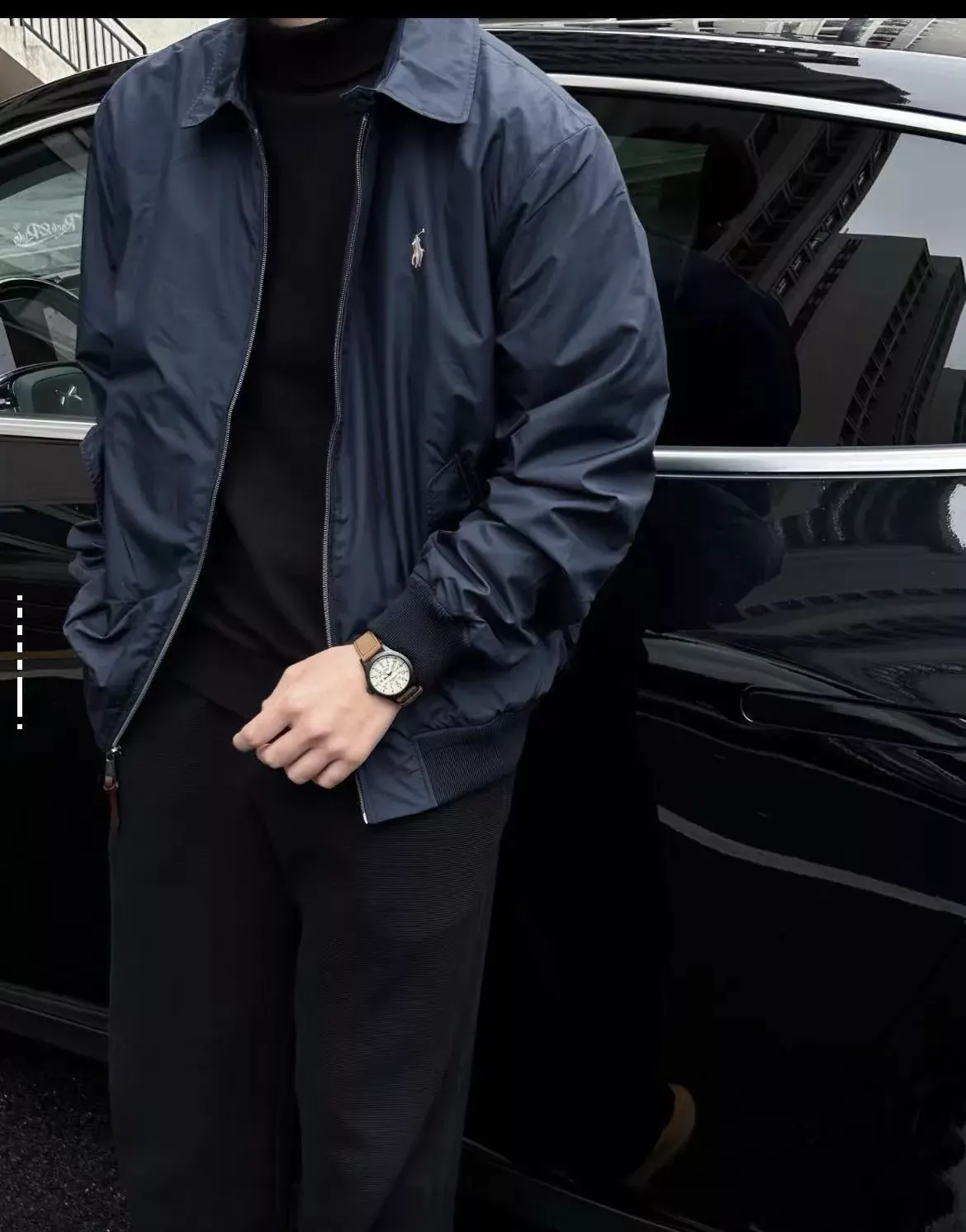 랄프로렌 자수 로고 경량 집업 재킷 상세 이미지 27