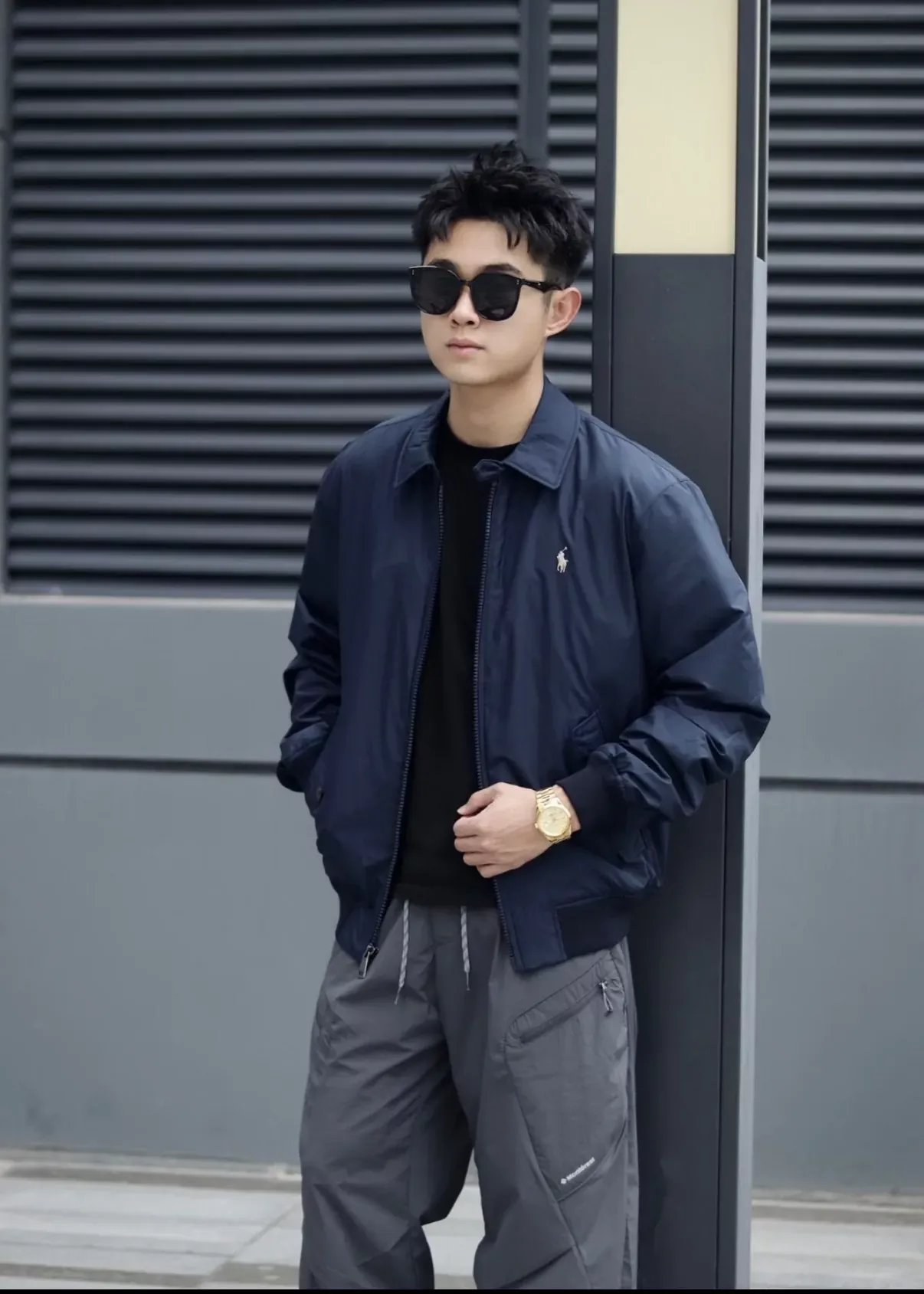 랄프로렌 자수 로고 경량 집업 재킷 상세 이미지 32