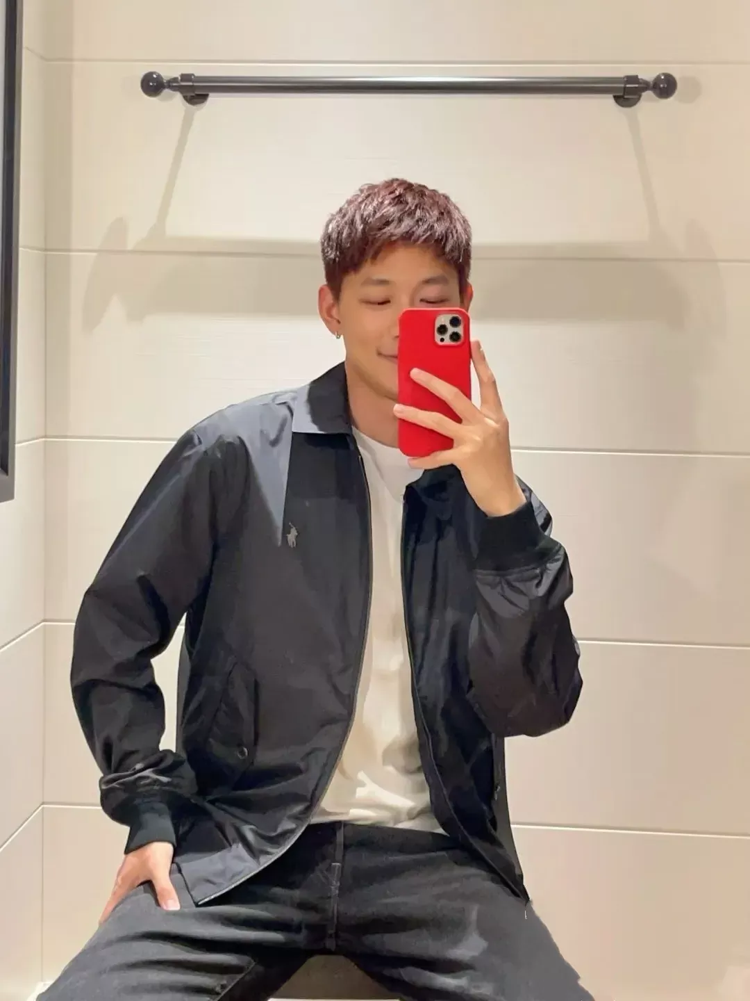 랄프로렌 자수 로고 경량 집업 재킷 상세 이미지 47