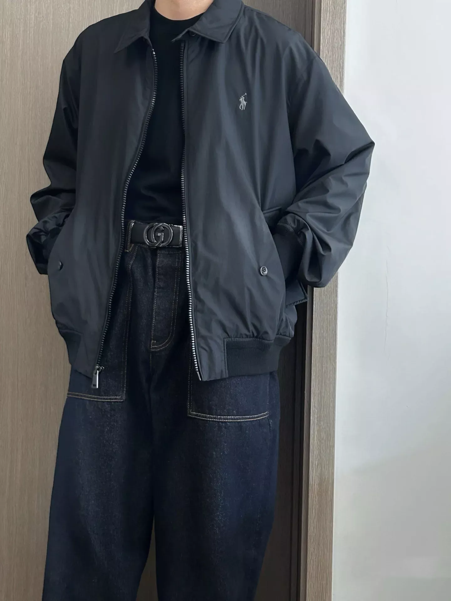 랄프로렌 자수 로고 경량 집업 재킷 상세 이미지 48