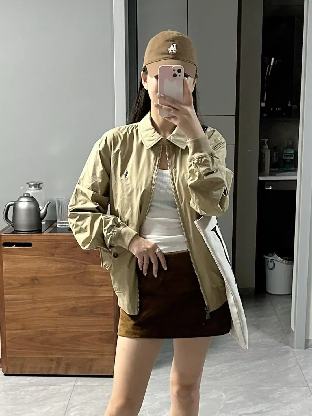랄프로렌 자수 로고 경량 집업 재킷 상세 이미지 55
