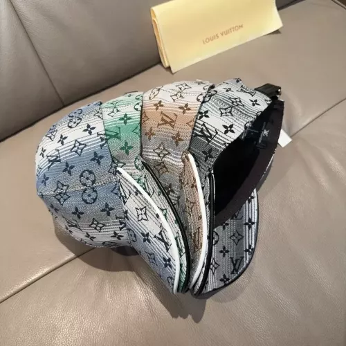 루이비통 그라데이션 자카드 캔버스 볼캡