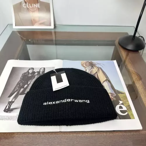 알렉산더왕 로고 니트 비니