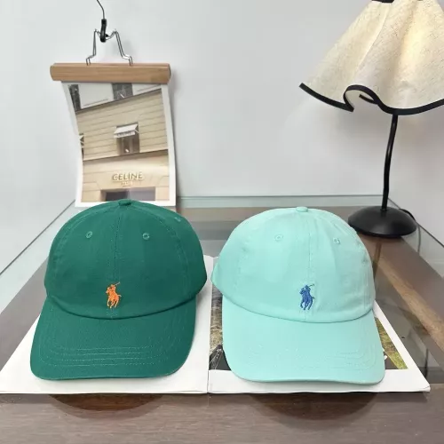 랄프로렌 폴로랄프로렌 자수 로고 캔버스 볼캡