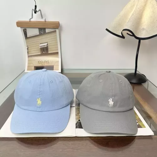 랄프로렌 폴로랄프로렌 자수 로고 캔버스 볼캡