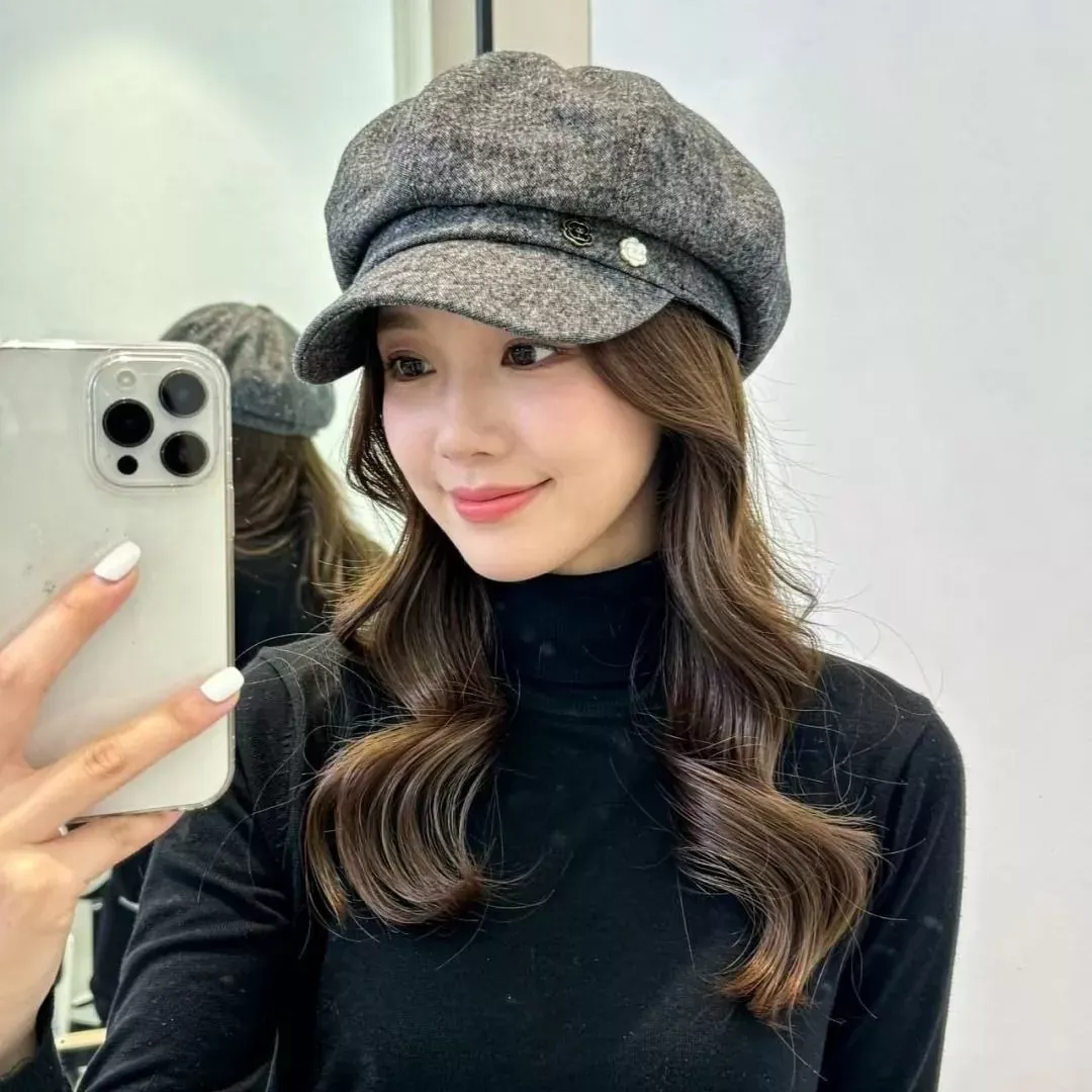 샤넬 덕빌 스타일 뉴스보이캡 상세 이미지 10