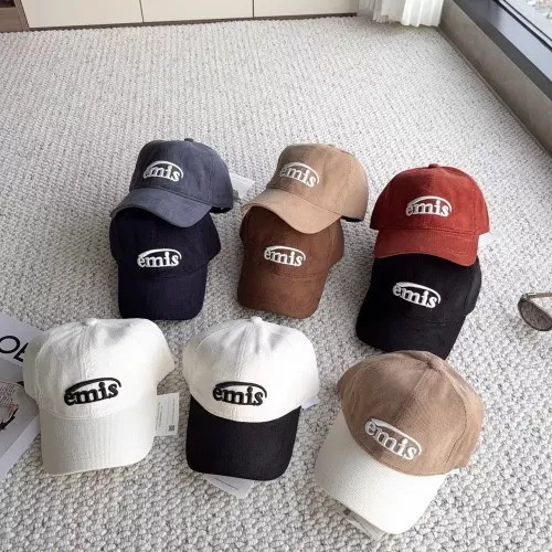이미스 코듀로이 자수 로고 볼캡