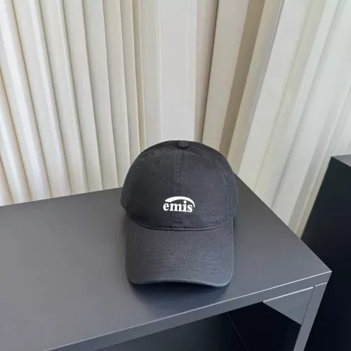 이미스 로고 자수 워싱 볼캡
